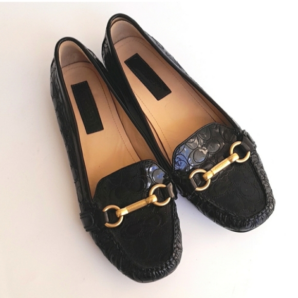 ❌RESERVED❌ Coach: Eve Signature Loafers - Picture 1 of 9